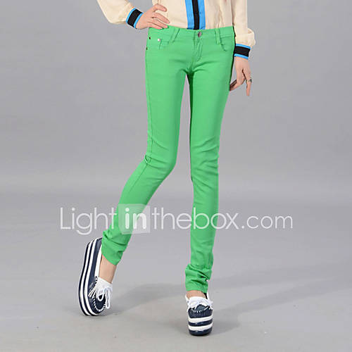 TS Elasticity Skinny Colurful Pencil Jeans