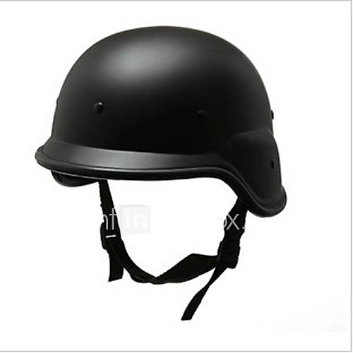 Black Tactical Plastic For Outdoor Riding Helmets