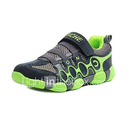 Boys Nylon Flat Heel Comfort Fashion Sneakers Shoes With Magic Tape(More Colors)