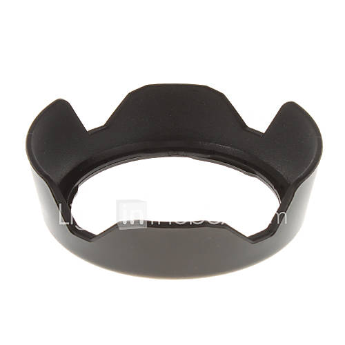 EW 60CII Universal Lens Hood for Camera (Black)