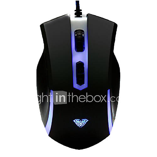 DPI Instant Switching Multi keys Super Dazzle LED Gaming Wired PS/2 Mouse