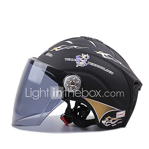YEMA YM 310 High Quality ABS Material Motorcycle Half Face Helmet