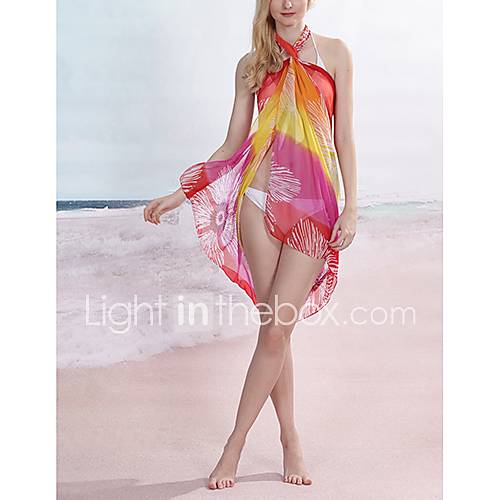 Sexy Bohemia Wrap Chest Beach Apron Swim Dress