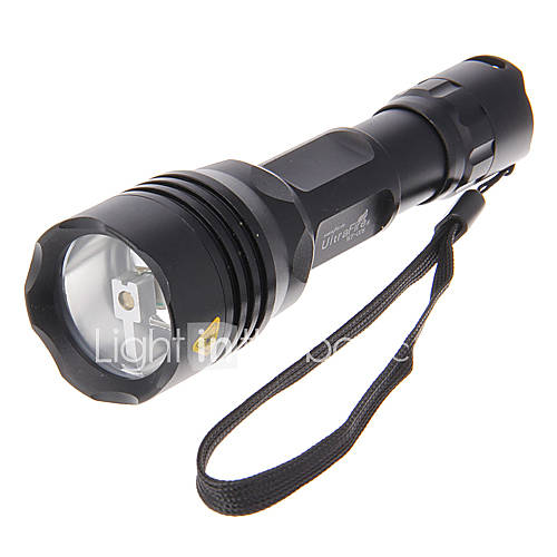 UltraFire WF 008 3 Mode Cree XP E Q5 LED Flashlight (240LM, 1x18650, Black)