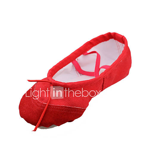 Women Childrens Fabric Dance Shoes For Ballet/Ballroom