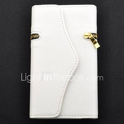 Wallet Style Protective PU Leather Case/Card Slot for Samsung Galaxy Note 2(N7100)