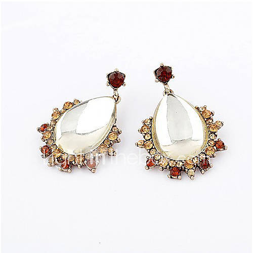 Womens Vintage Water drop Studs