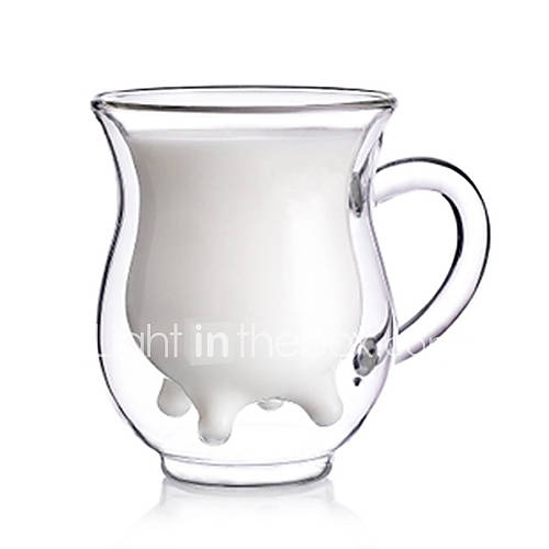 Cow Design Novel Daily Drinkware, Glass 8oz