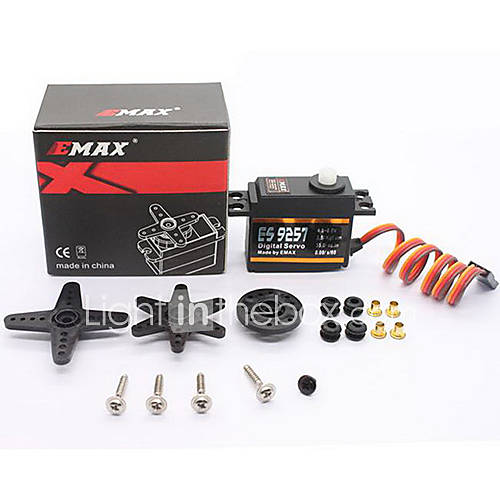 EMAX ES9257 27g Plastic Gear Digital and Analog Servo