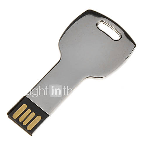 4G Metal Key Shaped USB Flash Drive