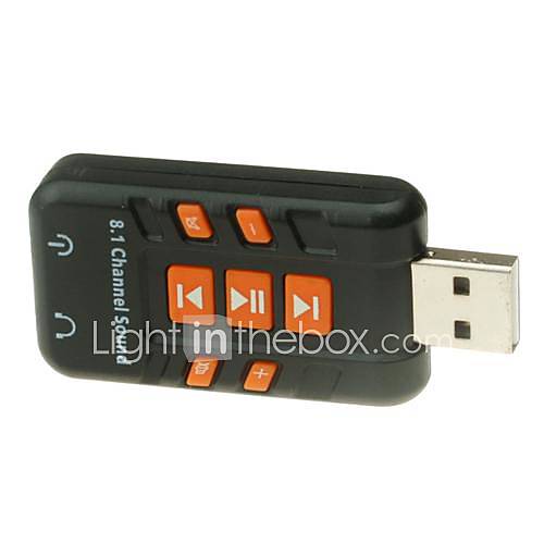 8.1 Channel USB Sound Adapter