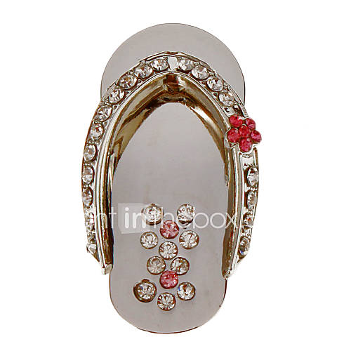 4G Metal Slipper Shaped USB Flash Drive