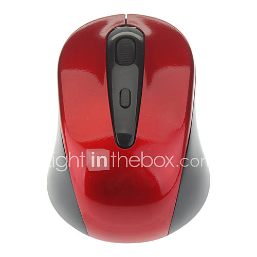 Portable 2.4G Wireless High frequency Mouse Black