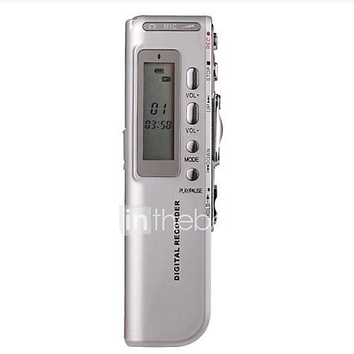 8G  Digital Voice Recorder Silver