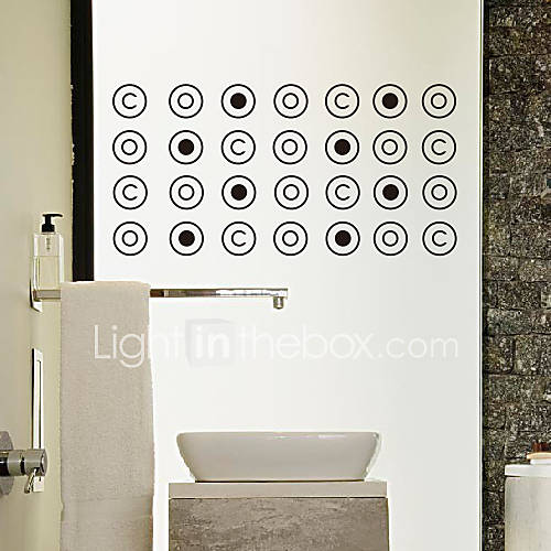 Simple Life Decorative Wall Sticker(0565 1105107)