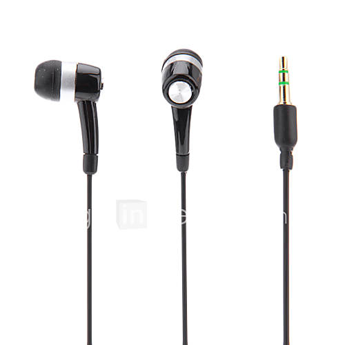 In Ear Earphone for iPod/iPad/iPhone/ (Black)