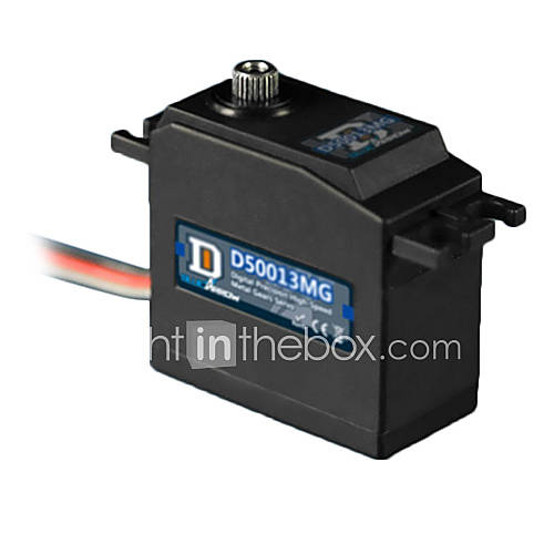 BlueArrow D50013MG Metal Gear Digital Standard Servo(Plastic 360°)