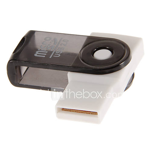 USB 2.0 Memory Card Reader (Purple/Pink/Black/Red/Orange)