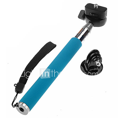 Telescoping Extendable Pole Handheld Monopod For GoPro Camera Hero3 2