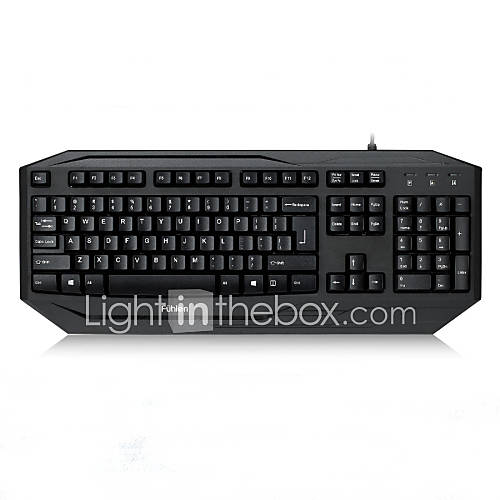 Mechanical Keyboard Waterproof Wired USB Key Board