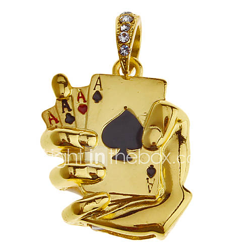 Poker Feature Metal USB Flash Drive 16G