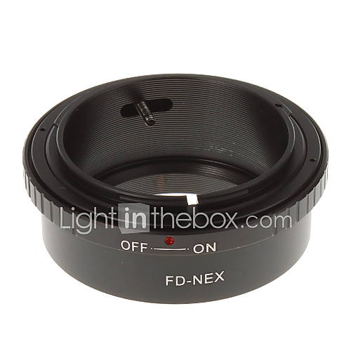 FD NEX Camera Lens Adapter Ring (Black)