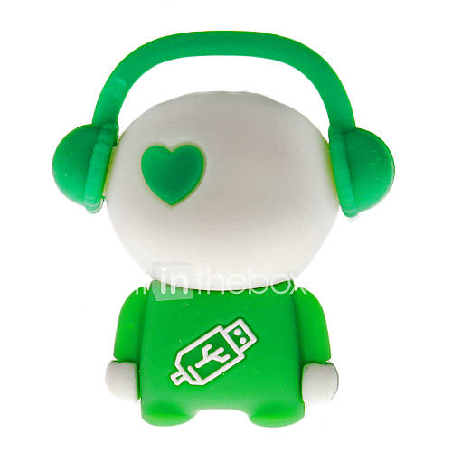 4G Cartoon Doll Shaped USB Flash Drive