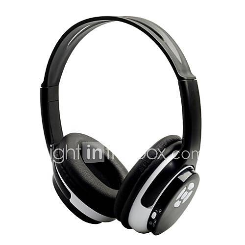 Multifuctional TF Card  Player Wireless Headphone with FM Radio