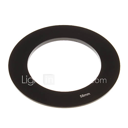 58mm Camera Lens Adapter Ring (Black)