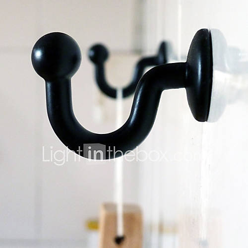 Modern Minimalist Hooked Window Holdbacks (One Pair)