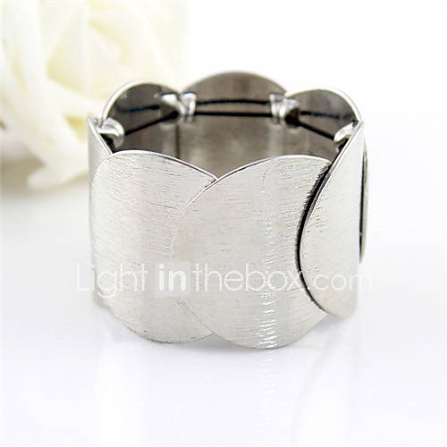 Kayshine Womens Alloy Circular Stitching Stretch Bracelet