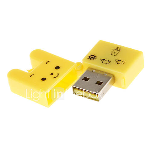 USB 2.0 Memory Card Reader (Red/Yellow/Green)