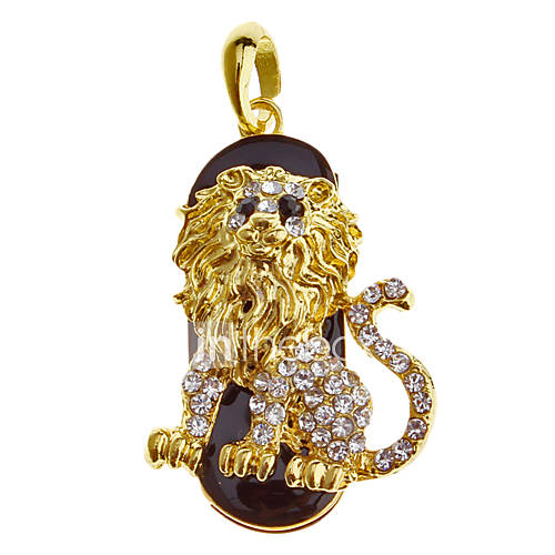 Lion Feature Metal USB Flash Drive 16G