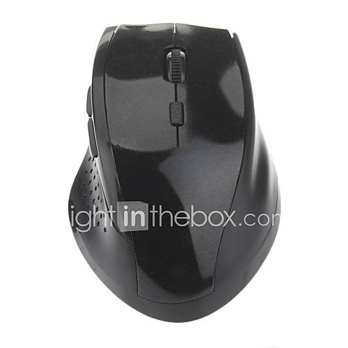 Multi keys 2.4G Wireless High frequency Mouse Black