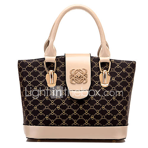 Miyue Womens Embossed Fashion Tote