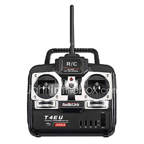 RadioLink T4EU 4CH 2.4G Transmitter 6CH Receiver with G6 Simulator