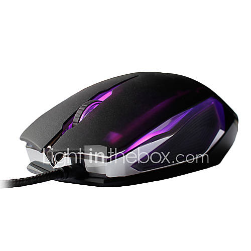 IM1.2 DPI Instant Switching Exquisite 3D Wheel Symmetrical Design Gaming Wired USB Mouse