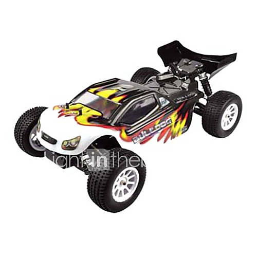 1/10 Scale 4WD Electric brushed RC Truggy RTR (Black)