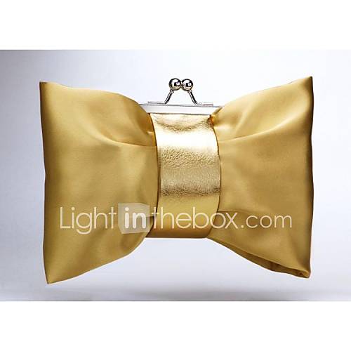 Womens Gorgeous Pu Belt Evening Clutches Lining Color On Random