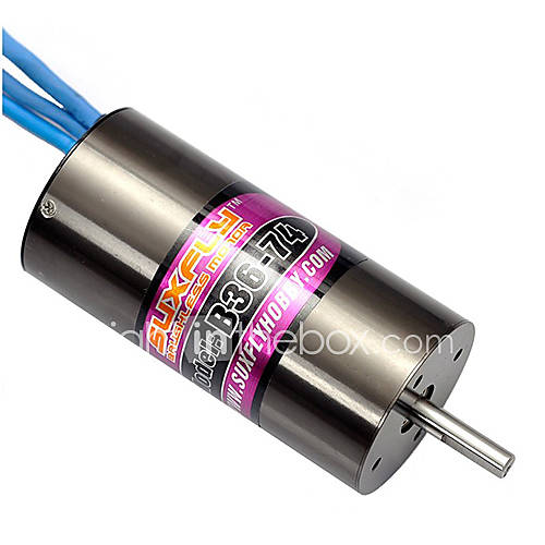 SUXFLY B3674 3290Kv Brushless Motor for 70CM Model Boats and 1/8 RC Vechicles