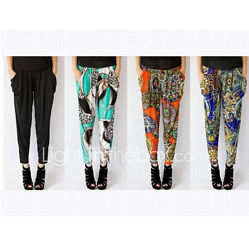 Fashion New Harlan Silk Cotton Leggings Ninth Pants