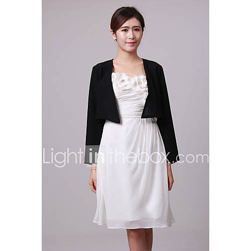 Personalized Long Sleeve Chiffon Wedding/Party Jackets/Wraps(More Colors)