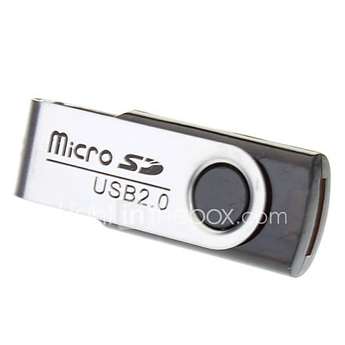 USB 2.0 Micro SD Memory Card Reader (Purple/Black/Blue/Orange)