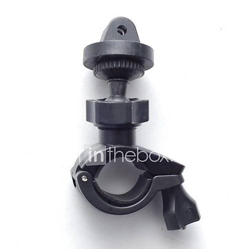 Plastic Handlebar Mount adapter with Black Plastic Mount Tripod Adapter for Gopro Hero 3 / 2/ 1