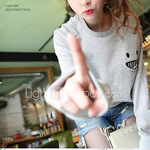 Womens Print Casual Hoodie