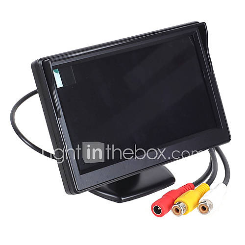 5.0 TFT LED Display Screen Car Rear View Stand Security Monitor