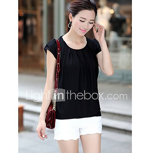 Womens Spring WomenS Fashion Short Sleeve Shirt