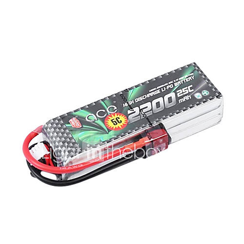 ACE 11.1V 2200mAh 3S 25C Li Po Battery(XT60 Plug)