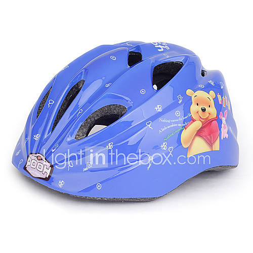 MOON Cycling Blue PC/EPS 21 Vents Teenager Skate/Bike Helmet