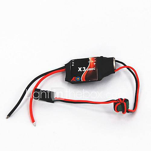 AEO X3 3A UBEC input 6v 23v   Output 3.3v 3A, Small and lightweight